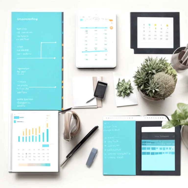 Diagramm und Datenvisualisierung von Selbstverbesserungsmetriken